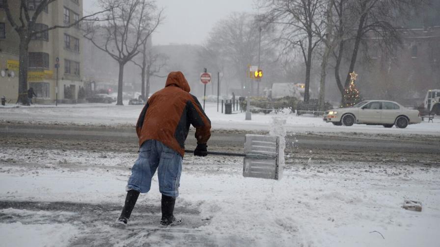 “Está nevando desde la madrugada y lo peor está por venir”