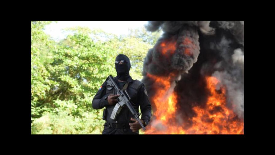 Procuraduría reporta incineración de más de dos toneladas de cocaína