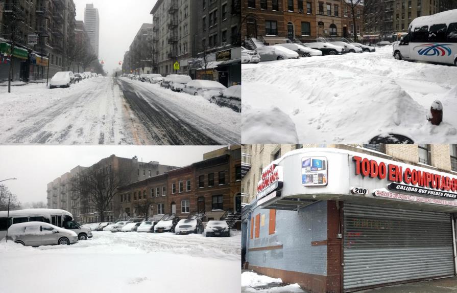 Ciclón “bomba” obliga a cierre de negocios y reduce actividades en Nueva York
