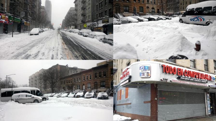 Ciclón “bomba” obliga a cierre de negocios y reduce actividades en Nueva York
