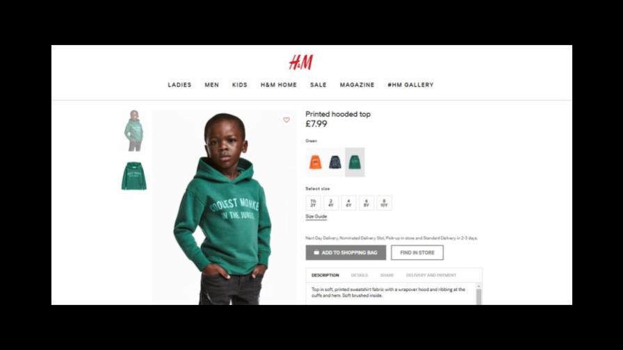 H&M “echa para atrás” publicidad