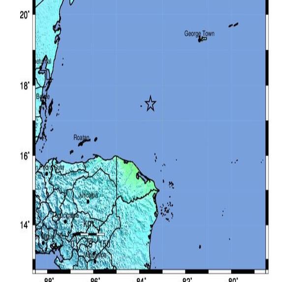 Un fuerte terremoto en el Caribe entre Honduras y Cuba con alerta de tsunami