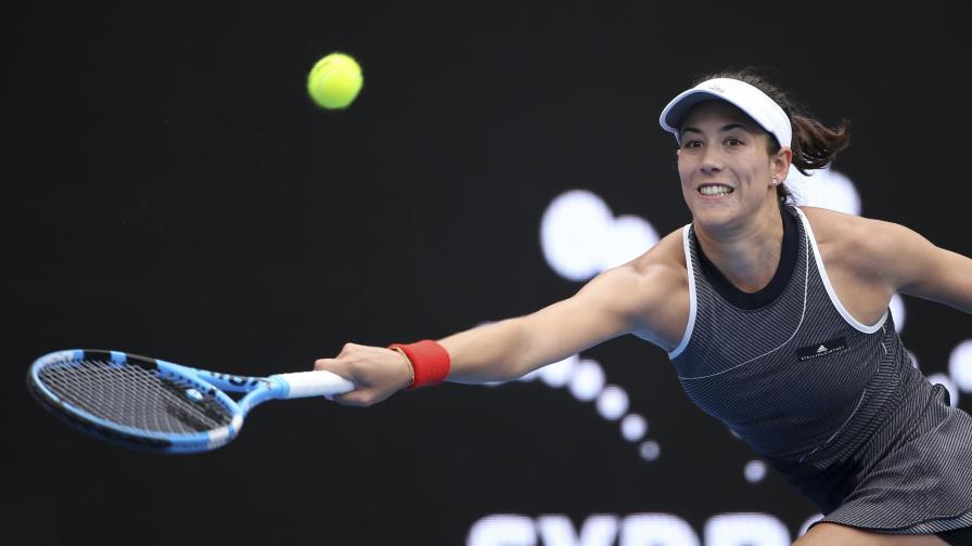 Garbiñe Muguruza se retira del torneo de Sydney por lesión