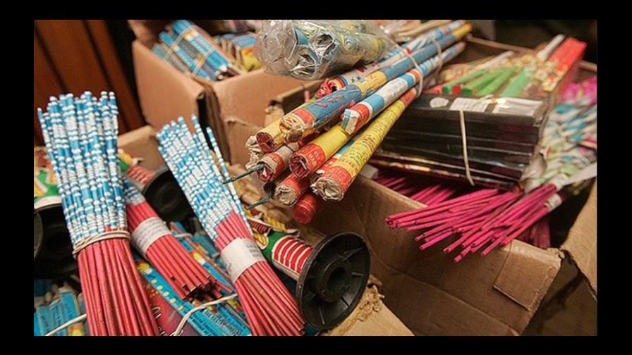 Informan en el Cibao no hubo víctimas por uso de fuegos artificiales en el 2017