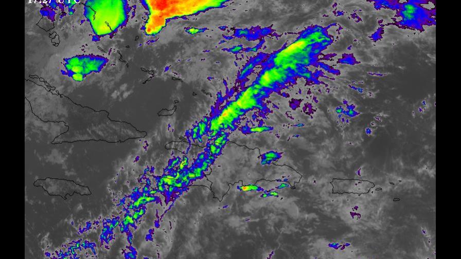 Ocho provincias y el Gran Santo Domingo en alerta por lluvias