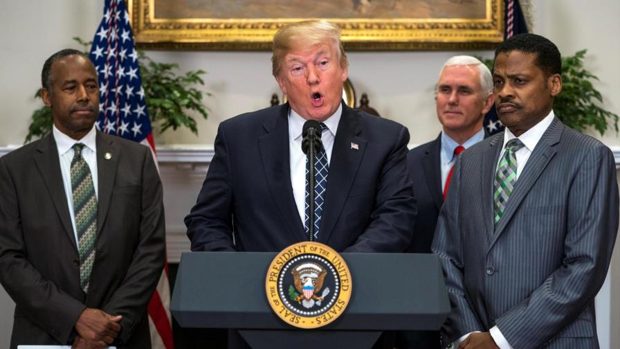 Trump y el racismo, una acusación recurrente