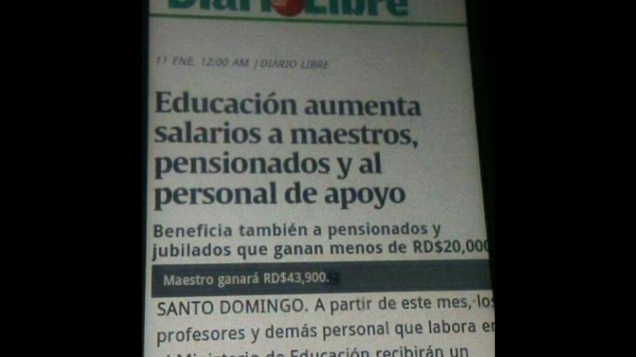 Circula publicación de hace dos años de Diario Libre como si fuera reciente