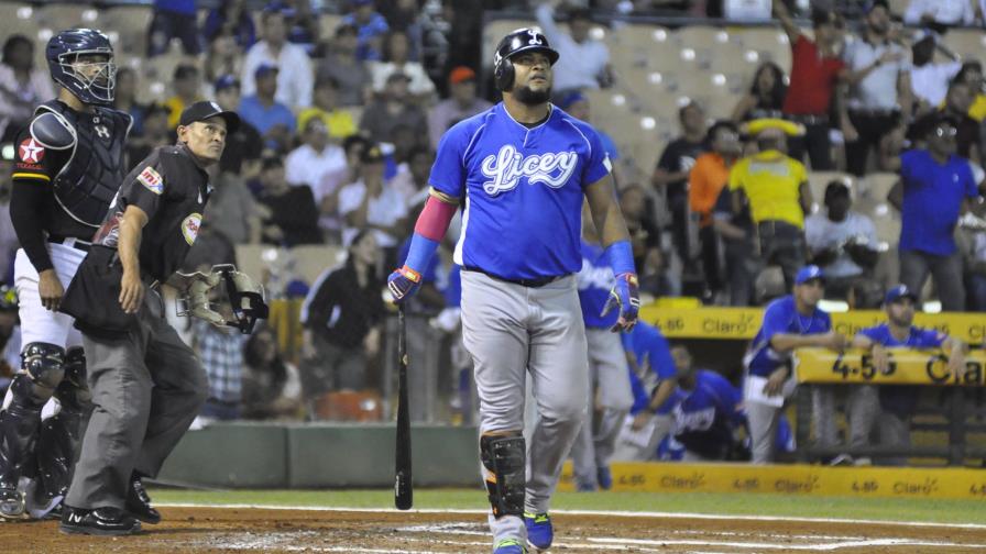 Licey vence a las Águilas  y se acerca a la serie final