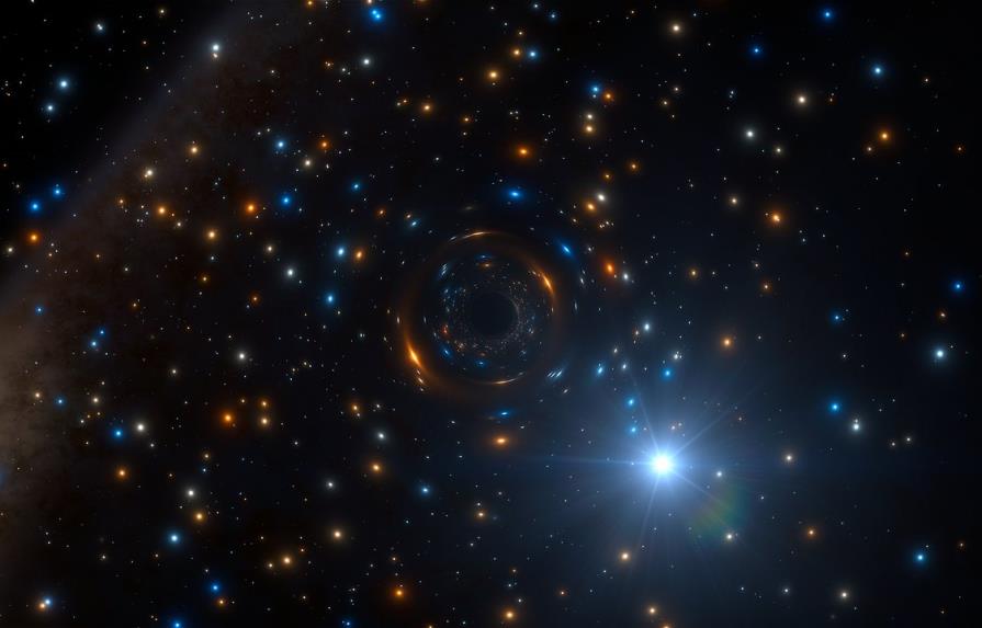 Descubren el primer agujero negro dentro de un cúmulo globular de estrellas