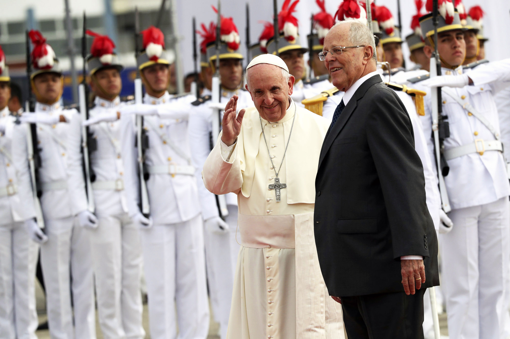 Recibimiento “apoteósico” de Perú al Papa Francisco
