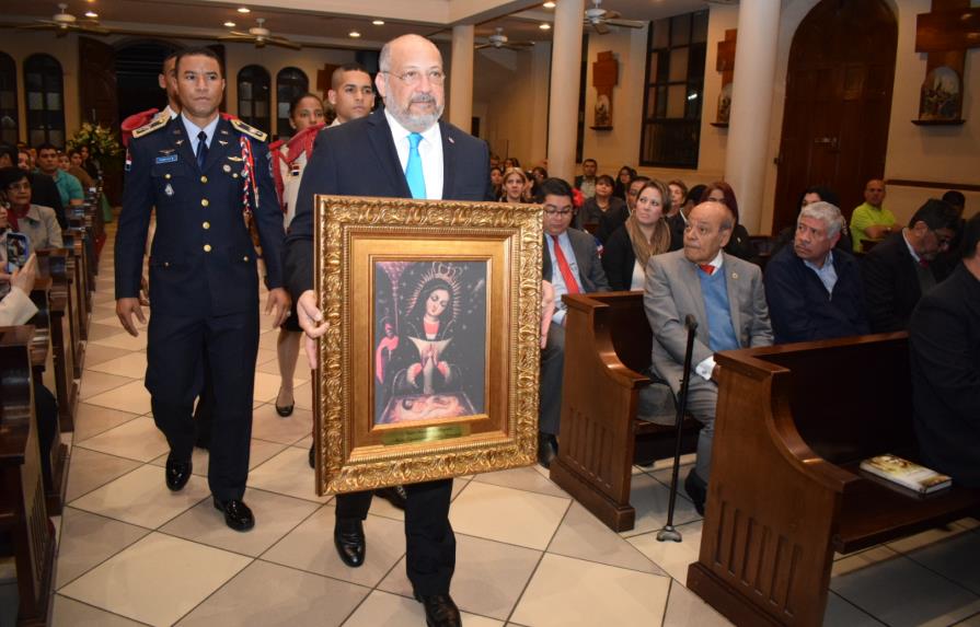 Embajada dominicana en Honduras auspicia misa en honor a la Virgen de la Altagracia