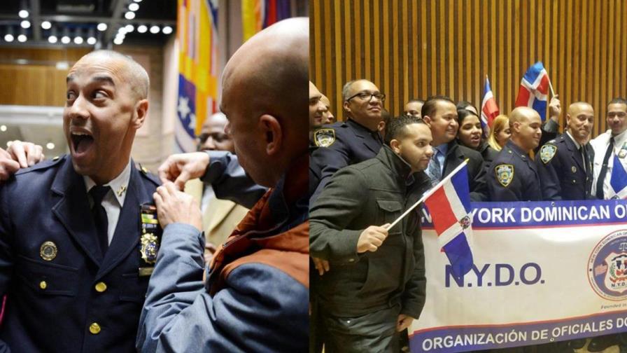 Policías dominicanos en NY celebran ascenso de colega a subjefe del NYPD Policías dominicanos en NY celebran ascenso de colega a subjefe del NYPD