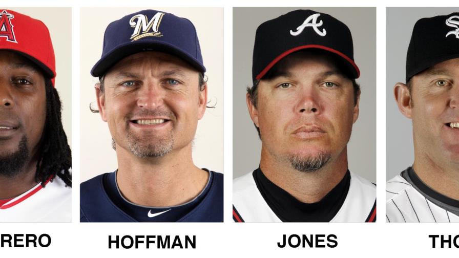 Guerrero, Jones, Thome y Hoffman, elegidos al Salón de la Fama del Béisbol Guerrero, Jones, Thome y Hoffman, elegidos al Salón de la Fama del Béisbol