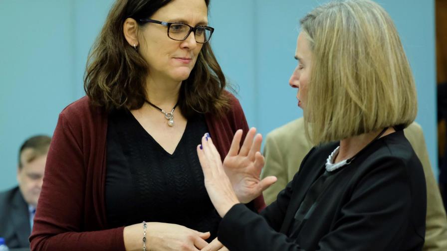 Malmström: “A todos nos preocupa que EE.UU. se desconecte del comercio global” Malmström: “A todos nos preocupa que EE.UU. se desconecte del comercio global”