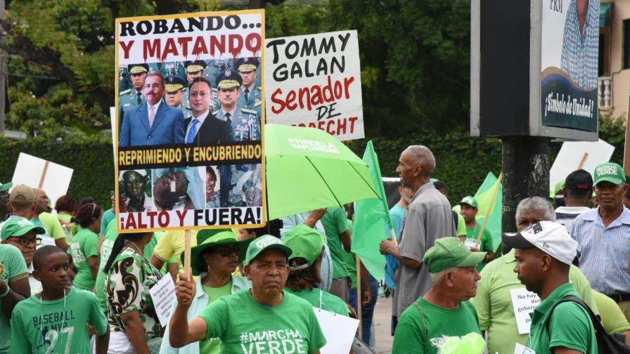 Movimiento Marcha Verde arremete contra la corrupción tras primer año de creado