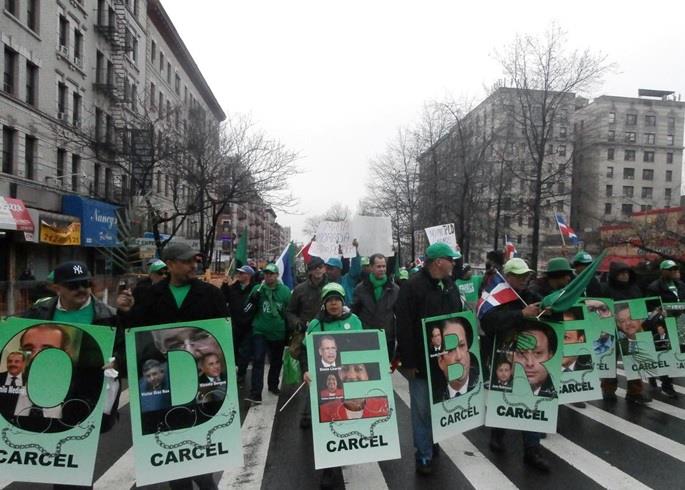Realizan Marcha Verde también en Nueva York 