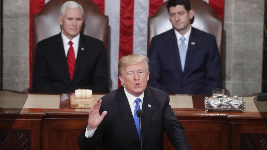 Trump pide al Congreso crear un “sistema migratorio seguro, moderno y legal”