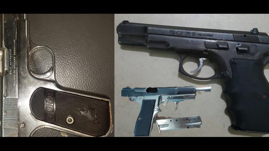 Policía incauta 87 armas ilegales en dos meses en Santo Domingo Este