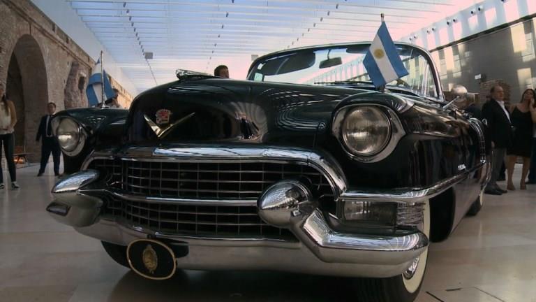 VIDEO: El auto más importante de Argentina puesto en exhibición