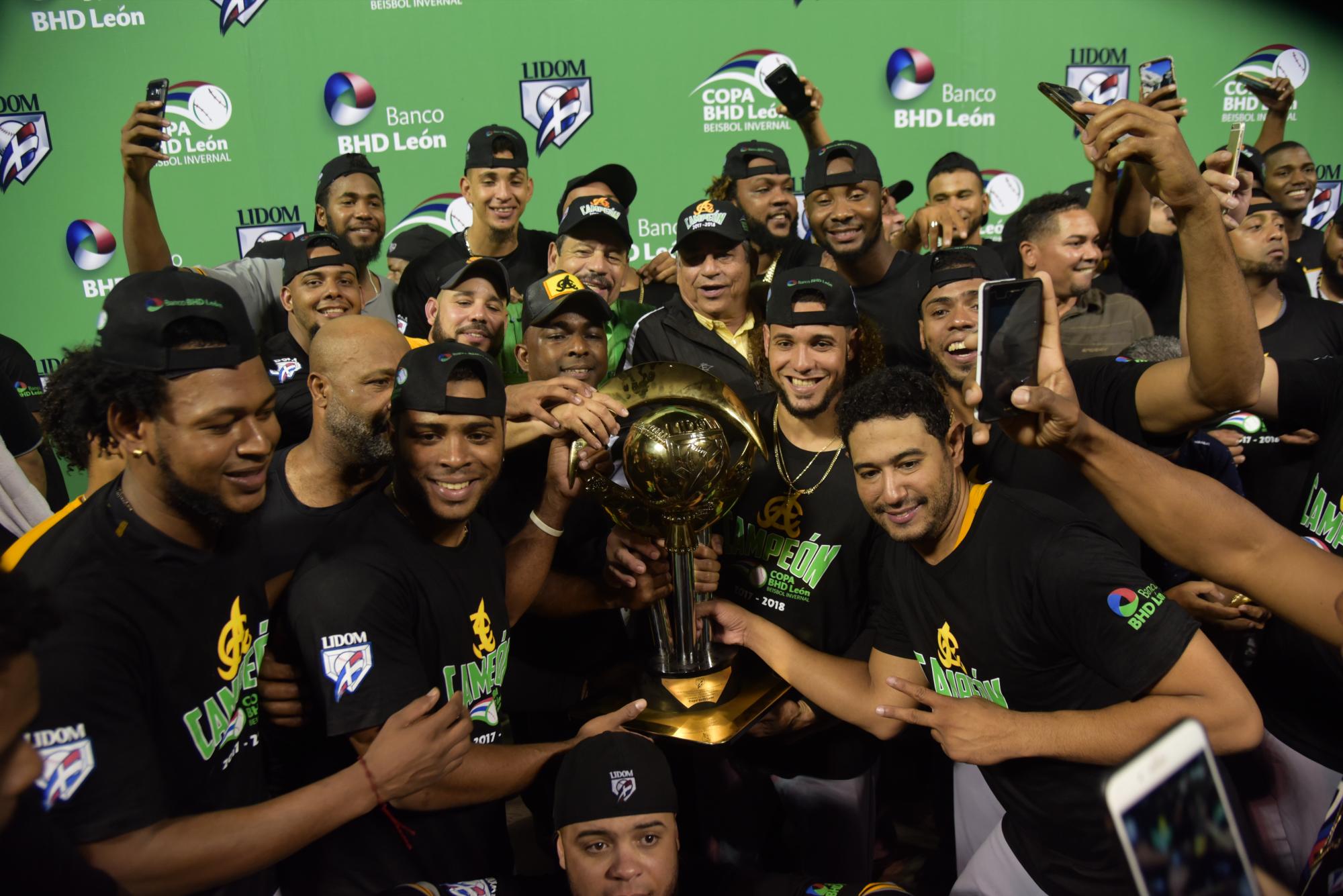 Las Águilas Cibaeñas es el equipo campeón del Béisbol de la República Dominicana.