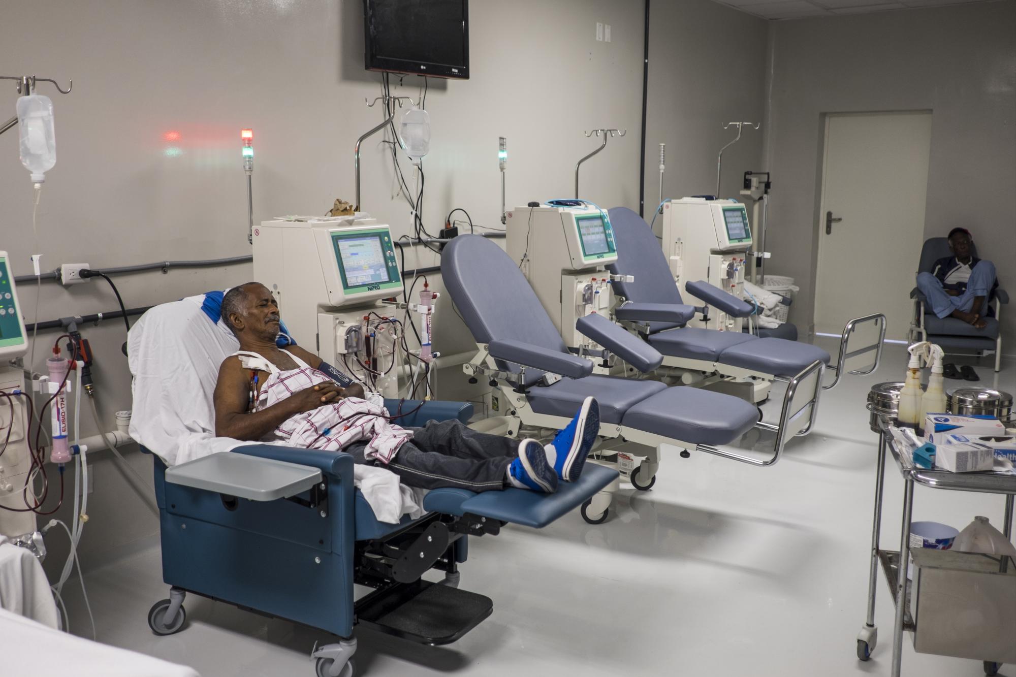Unidad de Hemodiálisis del Hospital de Higüey.