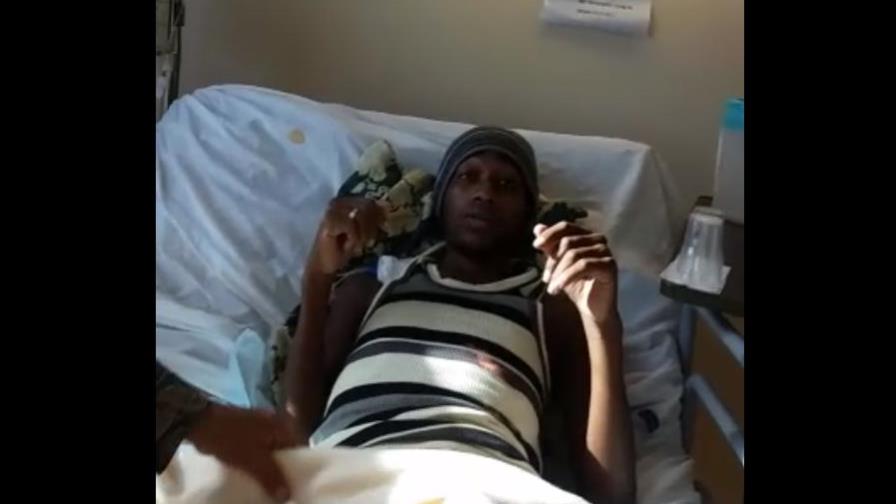 Hospital Ney Arias Lora exonera deuda a hombre que lleva meses interno con balazos