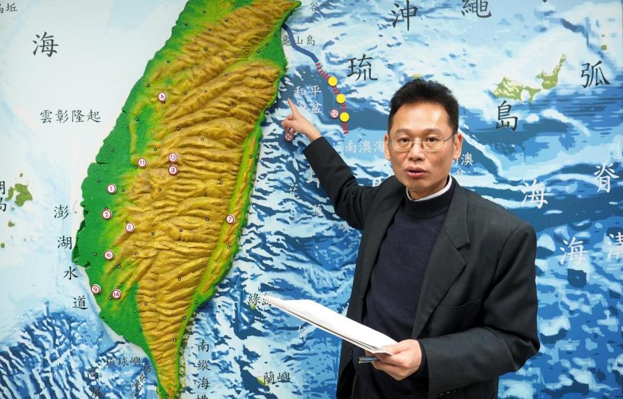 Un terremoto de 6,4 grados sacude la costa este de Taiwán