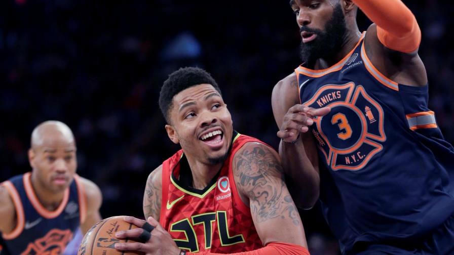 Canasta de tres de Bazemore da triunfo a Hawks sobre Knicks
