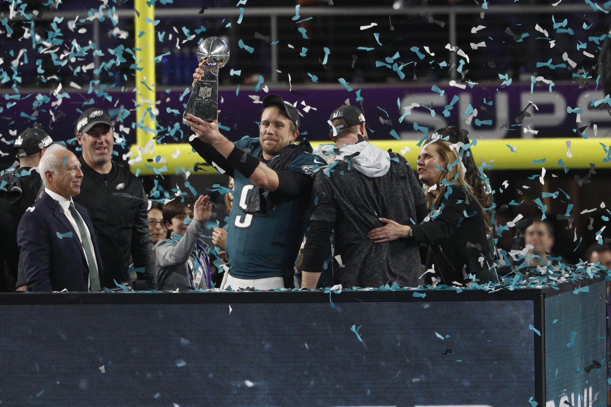 Los Eagles se coronan campeón del Super Bowl; pudo más Foles que Brady