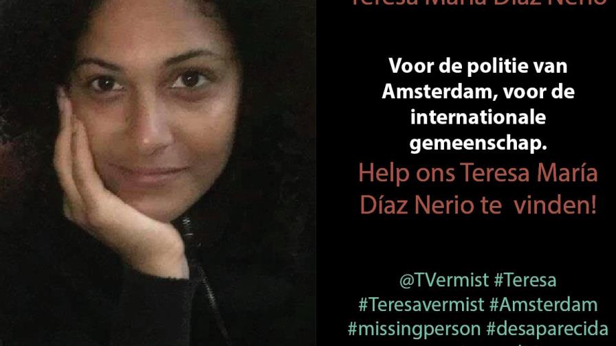 Embajador sugiere a familia de joven desaparecida en Holanda constituirse en parte civil