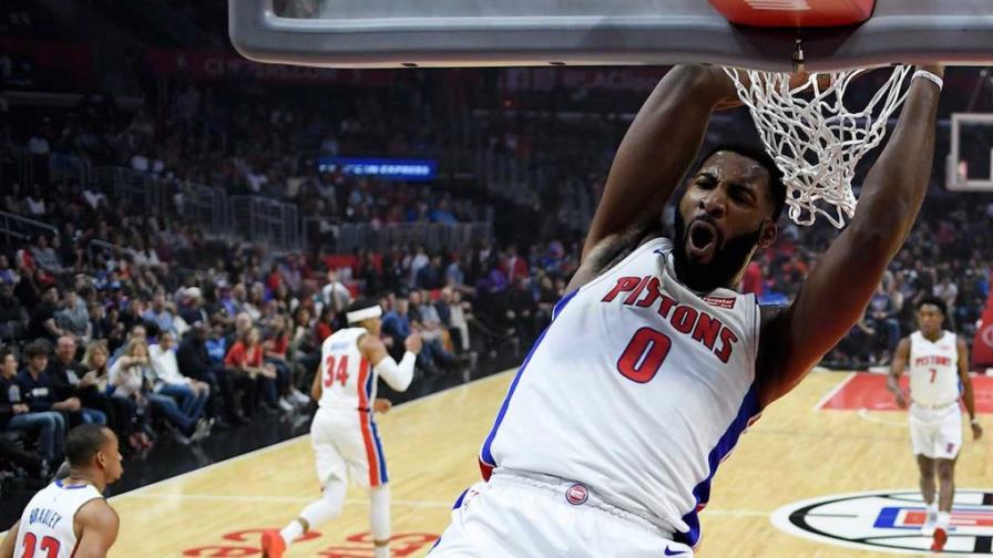 Andre Drummond lidera el cuarto triunfo consecutivo de Pistons Andre Drummond lidera el cuarto triunfo consecutivo de Pistons