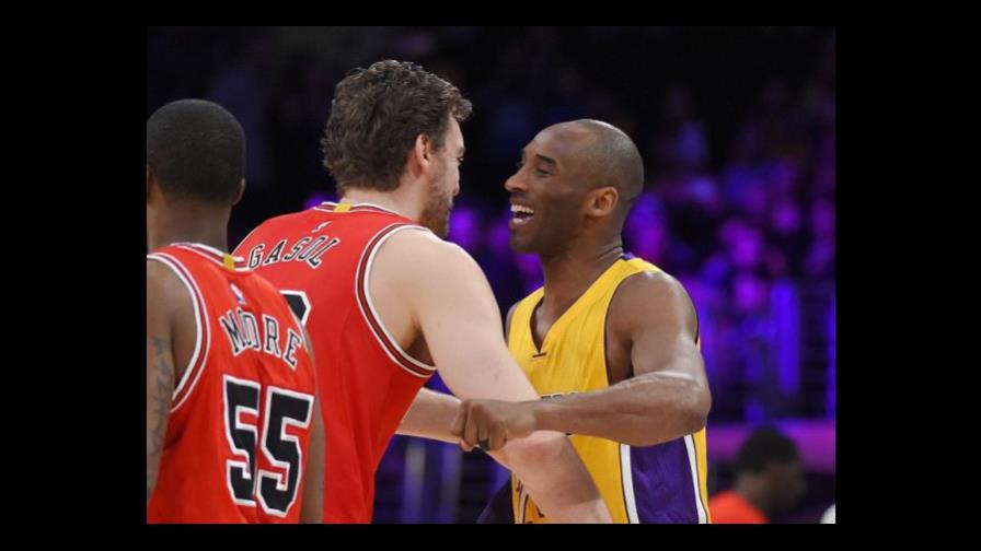  Kobe Bryant sobre Pau Gasol: “tendrá su número 16 retirado por los Lakers”