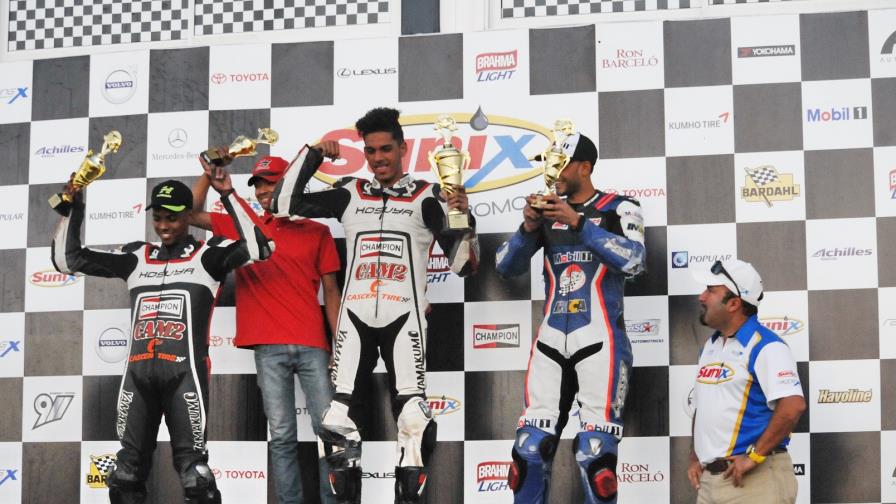 Persio López gana campeonato Hosuya de motos Persio López gana campeonato Hosuya de motos