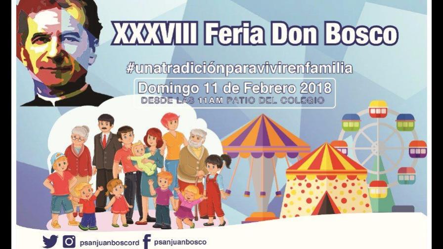 Anuncia para el próximo domingo la feria Don Bosco 