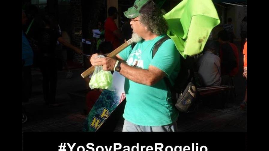 Buscan apoyo para el padre Rogelio en las redes sociales