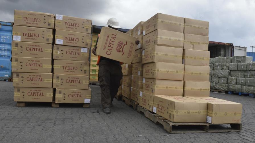 Aduanas se incauta de más de 9 millones 700 mil unidades de cigarrillos en el Puerto de Haina