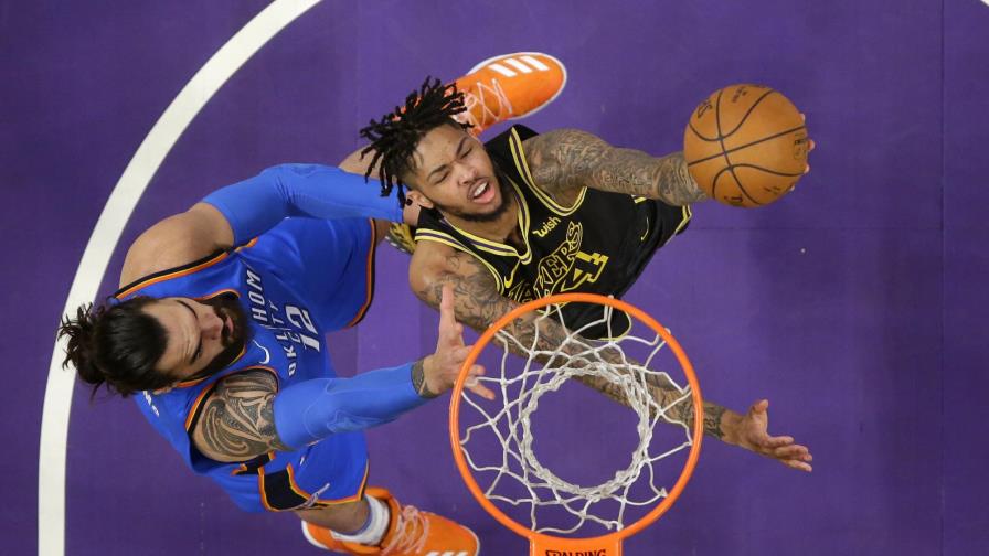 Caldwell-Pope y Lakers aplastan a un mermado Thunder 106-81 Caldwell-Pope y Lakers aplastan a un mermado Thunder 106-81