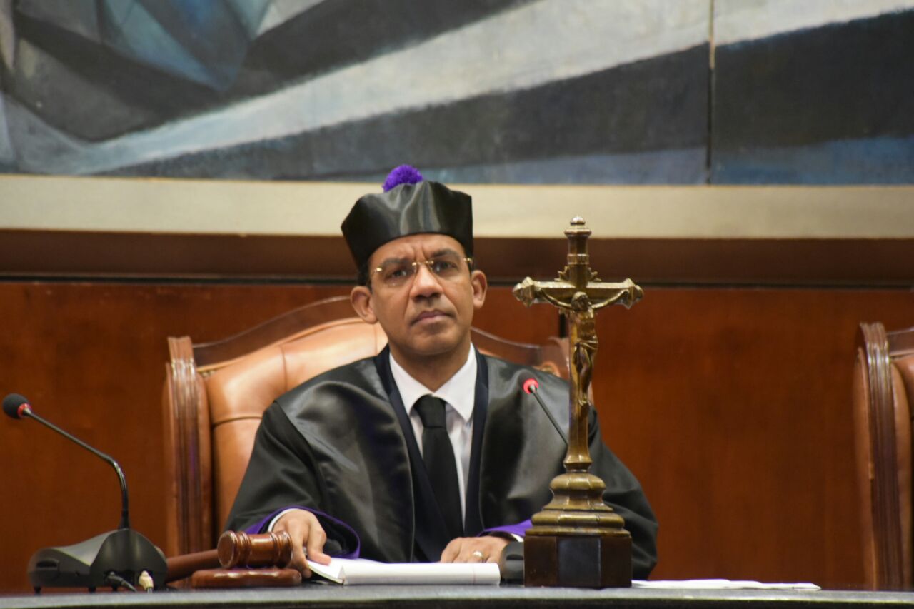 El Juez de la Instrucción Especial de la Suprema Corte de Justicia, Francisco Ortega Polanco, conoce la solicitud de ampliación de plazo hecha por el procurador general de la República para concluir el caso Odebrecht.