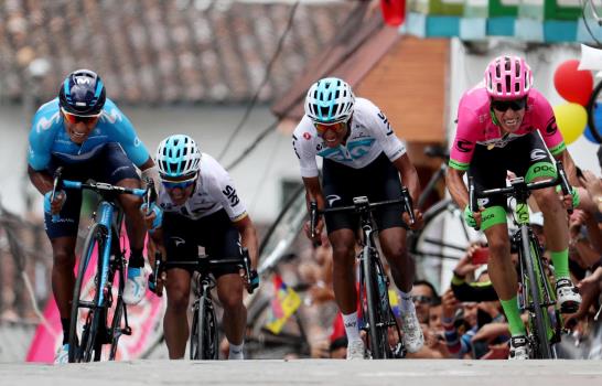 Etapa para Urán y liderato para Nairo Quintana en la Colombia, Oro y Paz