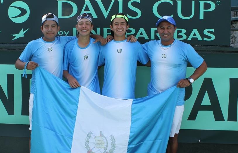 Guatemala venció a Dominicana en la Copa Davis Junior