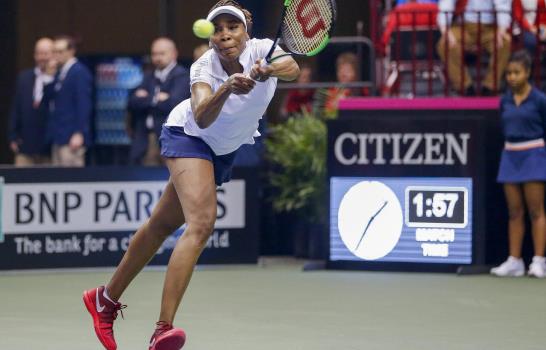 Venus Williams otorga ventaja a EEUU en Copa Federación