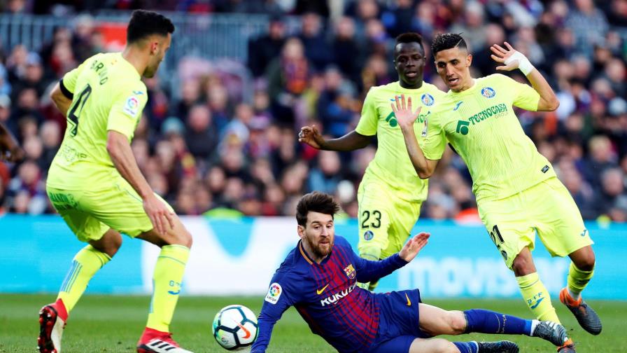 Barcelona cede empate de local contra Getafe Barcelona cede empate de local contra Getafe