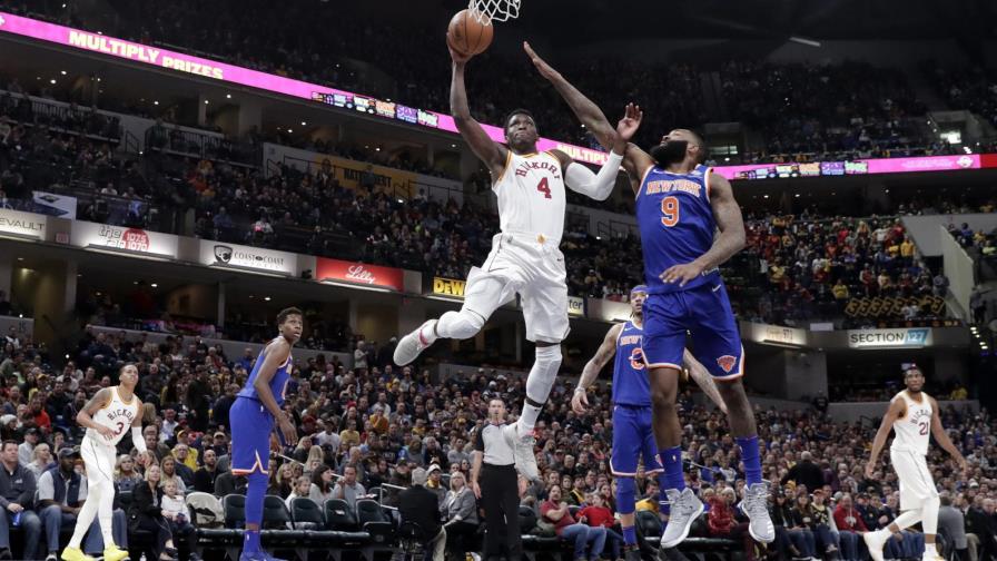 Oladipo anota 30 en triunfo de Pacers sobre Knicks