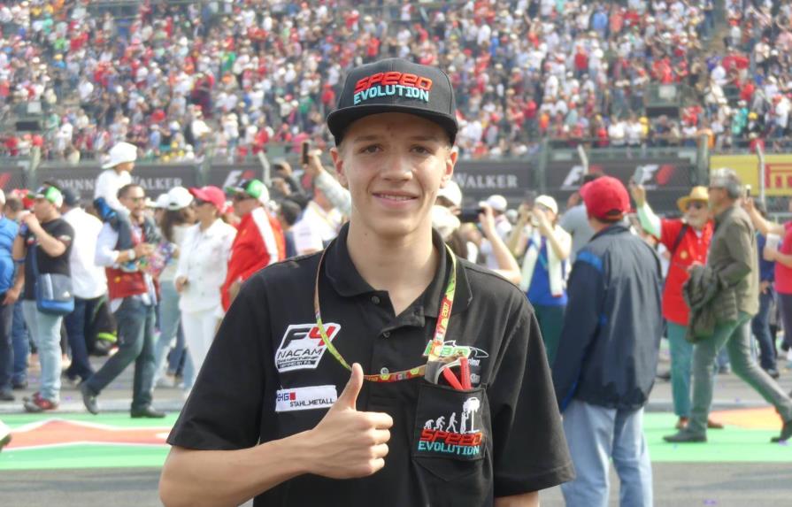 Michael Santos mantiene su sueño de correr en Fórmula 1