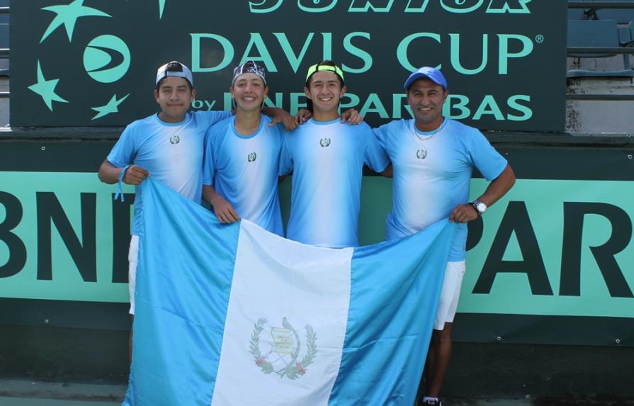 Guatemala venció a  República Dominicana en la Copa Davis Junior
