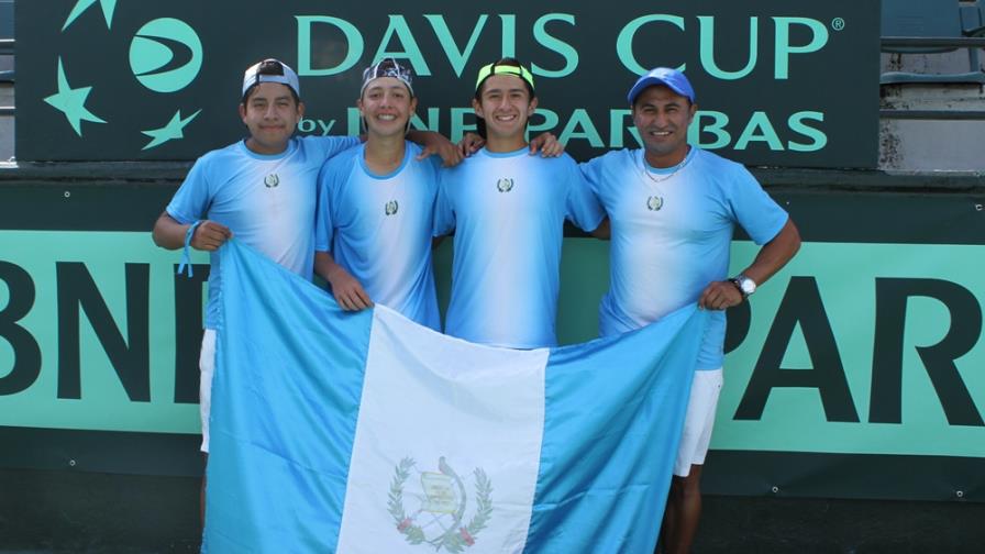 Guatemala venció a  República Dominicana en la Copa Davis Junior