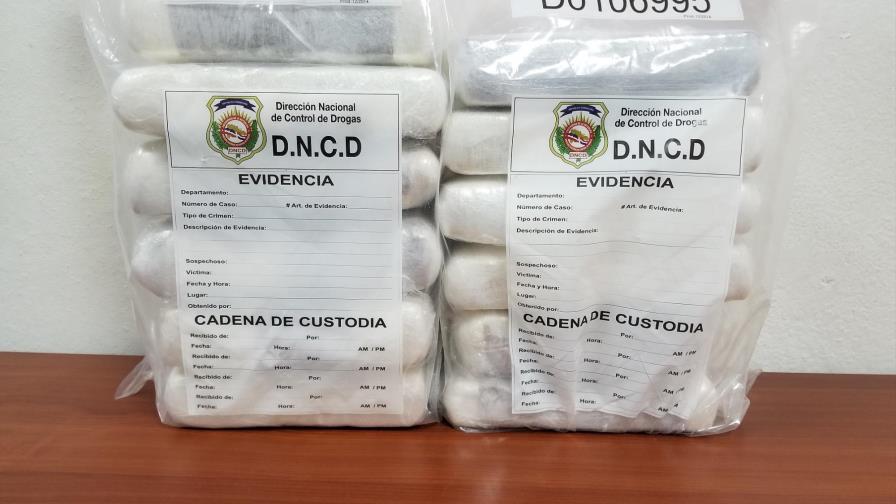 Ocupan 12 paquetes de droga en aeropuerto de Punta Cana