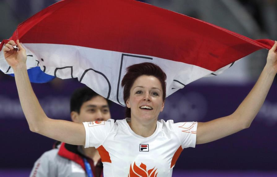 La holandesa Jorien Ter Mors, oro y récord olímpico en 1.000 metros 