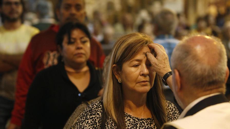 Católicos dan inicio a la Cuaresma con el Miércoles de Ceniza