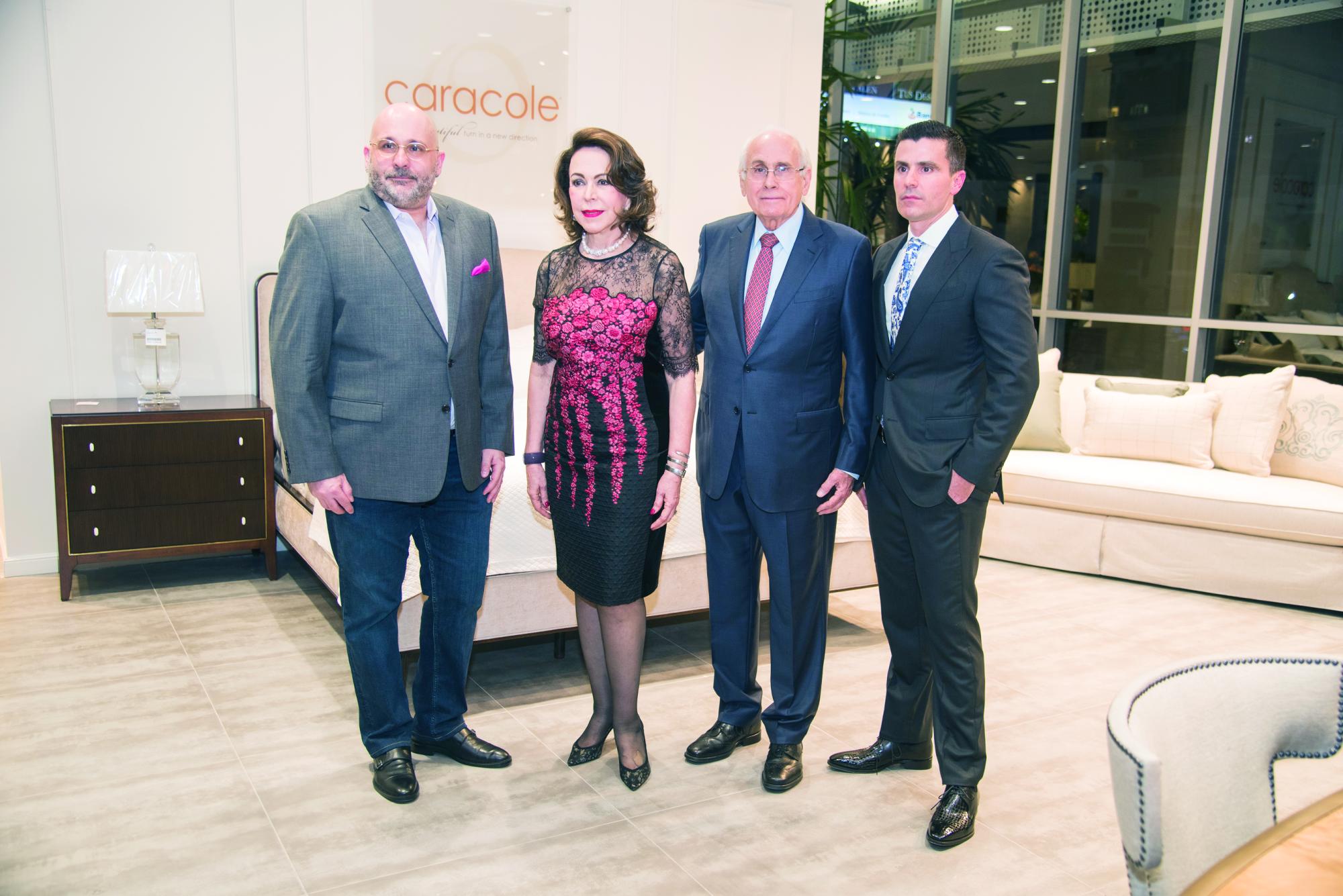 Manuel Camblor Pujol, Pilar de Camblor, Manuel Camblor Pablo y Carlos Camblor. 